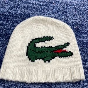 Lacoste Beanie wool blend FC 3404